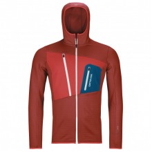 ORTOVOX Fleece Grid Hooded Uomo