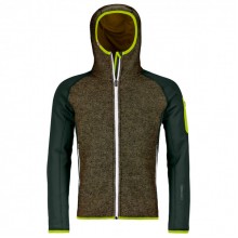 ORTOVOX Fleece Plus Classic Knit Hoody Uomo