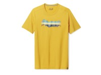 SMARTWOOL Mountain Horizon Grap. T-Shirt Slim Uomo