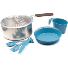 LAKEN Steel&Polypro. Cooking Set 1 Persona