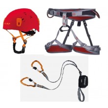 CAMP Set Ferrata Camp Kinetic Completo